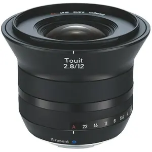 Zeiss Touit 12mm f/2.8, Fuji X (Fujinon XF, APS-C / DX), Objektiv, Schwarz