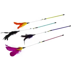 EBI KATZENRING BUNTE FEDERN 60cm 408/430439, Katzenspielzeug günstig