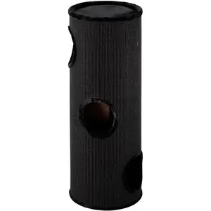 EBI Trend Cat Dome Everlast Tower 3-Level (100 cm, Schwarz), Katzenbaum günstig