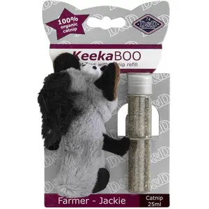 EBI D&D Keekaboo Farmer Jackie Catnip (Plüschspielzeug Katze), Katzenspielzeug günstig