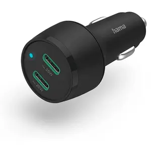 Hama 00201632, Auto, Zigarettenanzünder, 12 V, Schwarz günstig