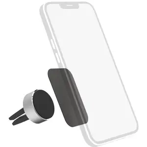 Hama Magnet Alu, Smartphone Halterung, Silber, Schwarz günstig