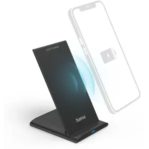 Hama Wireless Charger QI-FC10S, 10W, kabelloses Ladepad, Schwarz günstig