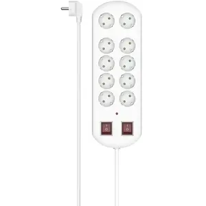 Hama 10 Stecker Mehrfachsteckdose 2 M günstig