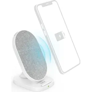Hama Ladegerät "QI-FC10S-Fab", 10 W, kabellose Smartphone-Ladest günstig