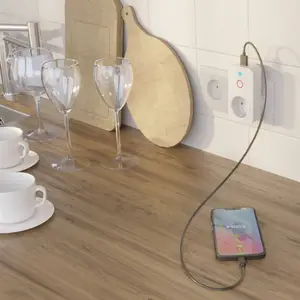 Hama Smart WLAN-Steckdose + 2x USB-A, 2.300W günstig