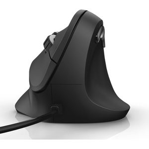 Hama Vertikale ergonomische Maus EMC-500, Schwarz
