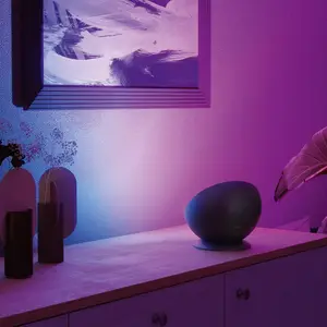 Hama Smart LED-Tischleuchte, schwarz WLAN, RGBW, dimmbar günstig