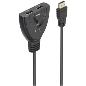 Hama HDMI -Umschalter 4K, 2xHDMI-Buchse, 1xHDMI-Stecker günstig