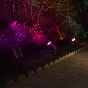 Hama Smart LED-Erdspießstrahler, schwarz WLAN, IP65 RGBW dim günstig