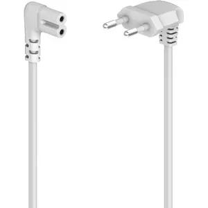 Hama Stromanschlusskabel Netzkabel, beidseitig gewinkelt, Euro-Stecker... günstig