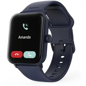 Hama Smartwatch 6010 GPS, 44 mm, Telefonfunktion, Blau