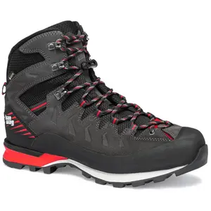 Hanwag Makra Pro GTX - Herren Bergschuh - Asphalt/Red Asphalt/Red 42.5