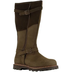 Hanwag Herren Winterstiefel Grizzly TOP Lammfell Wanderstiefel Braun