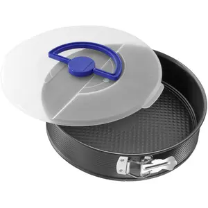 Zenker Springform Pure mit Deckel, Backform, Schwarz