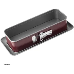 Dr. Oetker Back-Liebe, Backform, Grau, Rot