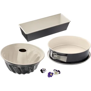 Dr. Oetker Küchenhelfer Backform Back-Trend, (Set 3-tlg), (je 1 Gugelh...