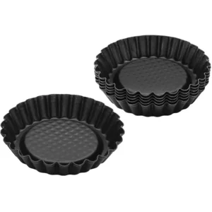 Zenker Obstkuchenform Zenker Torteletts BlackMetallic 10 cm, 6 Stück