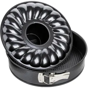 Zenker Black Metallic, Backform, Schwarz
