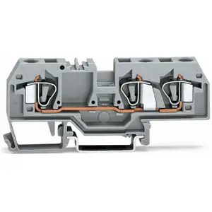 Wago 282-684. Breite: 8 mm, Tiefe: 93 mm, Höhe: 32,5 mm, Elektronikzubehör + Gehäuse, Blau