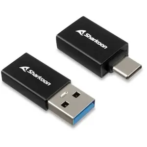 Sharkoon OfficePal USB-C Adapter Set bestehend aus 1x USB-A auf USB-C ...