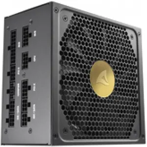 Sharkoon REBEL P30 Gold 850W ATX3.0 (schwarz, 1x 12VHPWR, 4x PCIe, Kabel-Management, 850 Watt) (850 W), PC Netzteil, Schwarz