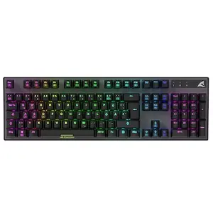Sharkoon Gamingtastatur Skiller SGK20, Brown RGB-Beleuchtung