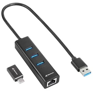 Sharkoon 3-Port USB 3.2 Gen 1 Alu Hub