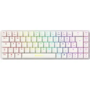 Sharkoon PureWriter W65 weiß (Brown Switches) - kompakte, kabellose Ta...