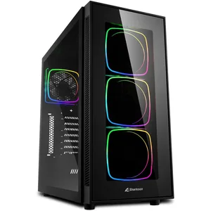Sharkoon PC Gehäuse TG6 RGB ATX schwarz günstig