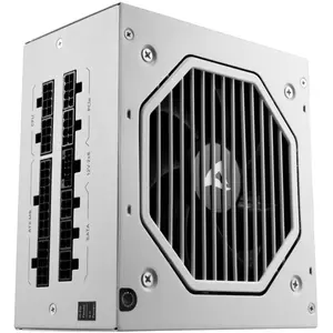 Sharkoon Rebel P20 850 White (weiss, 1x 12 Pin High Power Anschluss, 4x PCIe, Kabelmanagement, 850 Watt) (850 W), PC Netzteil, Weiss