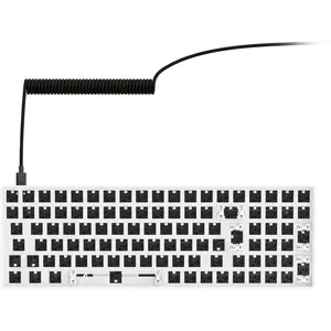 Sharkoon SGK50 S2, 96%, Kabelgebunden, USB, QWERTZ, RGB-LED, Weiß