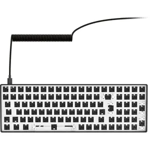 Sharkoon SGK50 S2, 96%, Kabelgebunden, USB, QWERTZ, RGB-LED, Schwarz