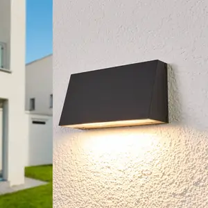 BEGA 22261K3 Außenwandlampe grafit 3.000K 17,5cm