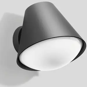 BEGA 31039K3 LED-Außenwandleuchte grafit