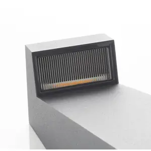 BEGA 84108 - LED-Sockelleuchte in Grafit, 3.000 K