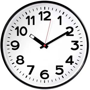EUROTIME Wanduhr Quarzwanduhr 30 cm 82320 günstig