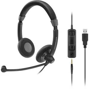 Sennheiser SC 75 USB MS Beidseitiges UC-Headset mit USB-Anschluss inkl...