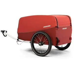 CROOZER Cargo Pakko inkl. Kupplung - Farbe: Lava Red günstig
