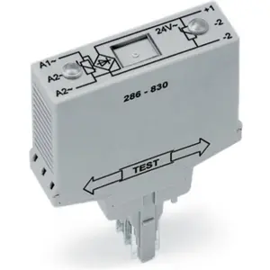 Wago 286-830, Elektronikzubehör + Gehäuse, Grau