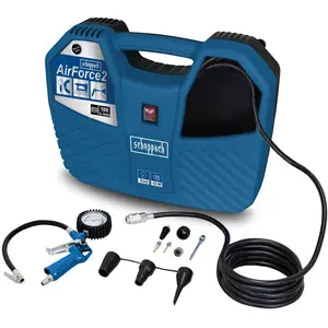 Scheppach Kompressor Air Force 2 1100W 8bar 180l/min inkl. Zubehör, 96... günstig