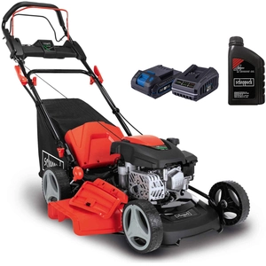Scheppach Benzin-Rasenmäher MS150-46E - 3,7PS | 46cm | 55L | Antrieb |...