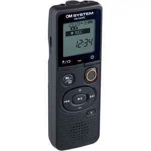 OM System VN541PCME52W Serie Rekorder (4 GB), Diktiergerät, Schwarz