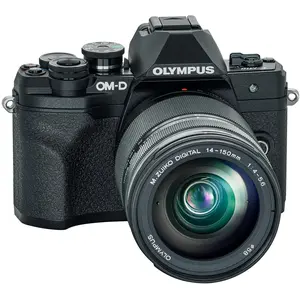 Olympus E-M10 Mark IV + 14-150mm (14 - 150 mm, 20.30 Mpx, 4/3), Kamera, Schwarz