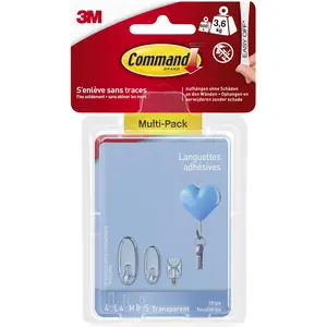 3M Command, Klebehaken + Klebenagel, Multipack Strips günstig