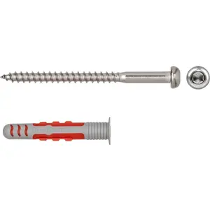 Fischer Group Duo Seal 6x38 Mm S A2 Schraube Und Dübel 50 Einheiten günstig