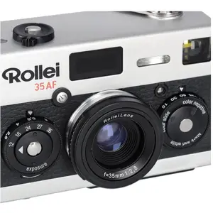 Rollei 35AF, Analogkamera, Silber, Schwarz günstig