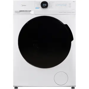 Midea Waschmaschine MF20EW90WB 9 kg mit Inverter-Motor: A+++ Energieef...