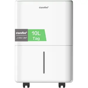 COMFEE Luftentfeuchter 10 Liter/Tag, geeignet für Räume von ca. 40 Kub...
