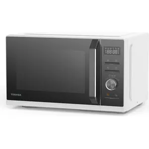 Toshiba MW3-SAC23SF(WH), Arbeitsplatte, Kombi-Mikrowelle, 26 l, Eingebautes Display, Tasten, Drehregler, Weiß